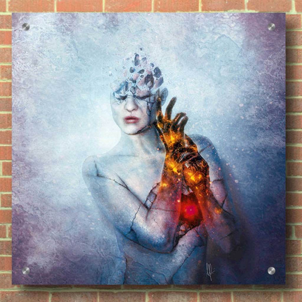 Epic Art 'Until You Break' by Mario Sanchez Nevado, Acrylic Glass Wall Art,36x36