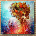 Epic Art 'Compassion' by Mario Sanchez Nevado, Acrylic Glass Wall Art,36x36