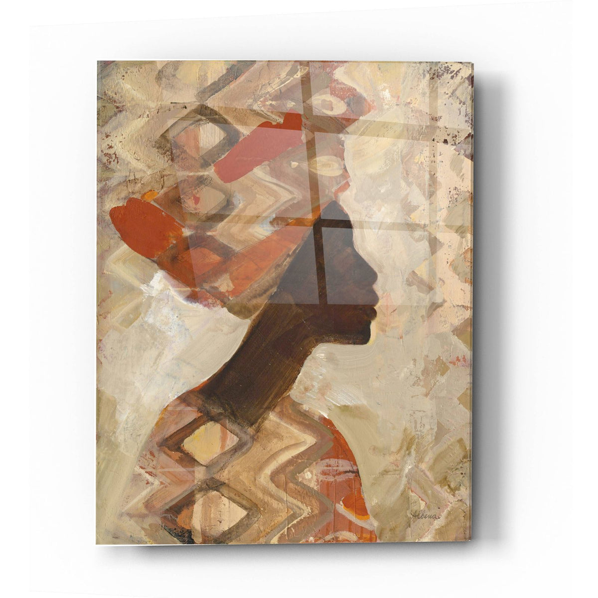 African Beauty I by Albena Hristova acrylic glass wall art