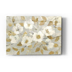 Fading Spring Gray and Gold by Albena Hristova acrylic glass wall art