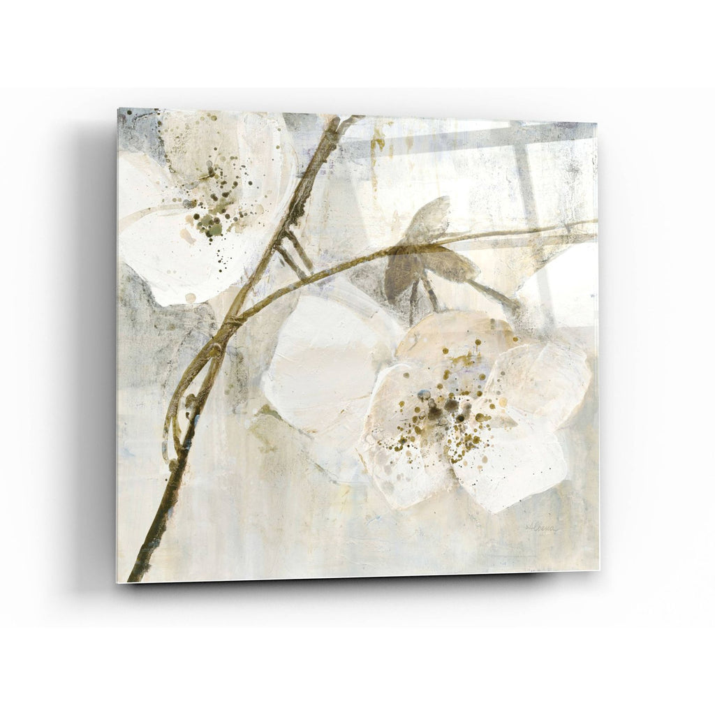 Elegance II Greige by Albena Hristova acrylic glass wall art