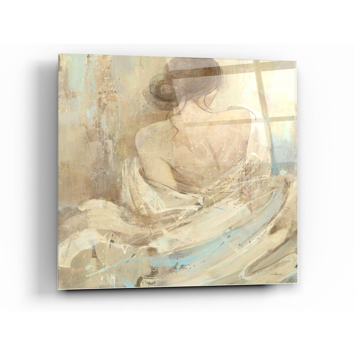 Abstract Figure Study I by Albena Hristova acrylic glass wall art
