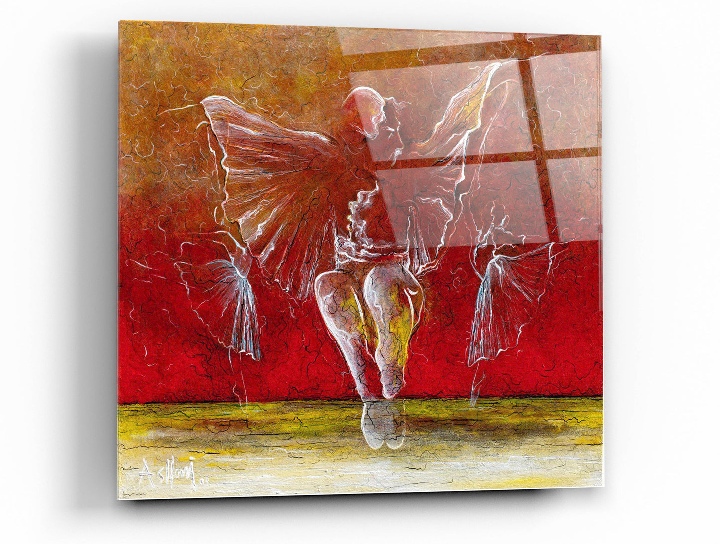 Epic Art 'The Dance of Baci' by Samedin Asllani, Acrylic Glass Wall Art