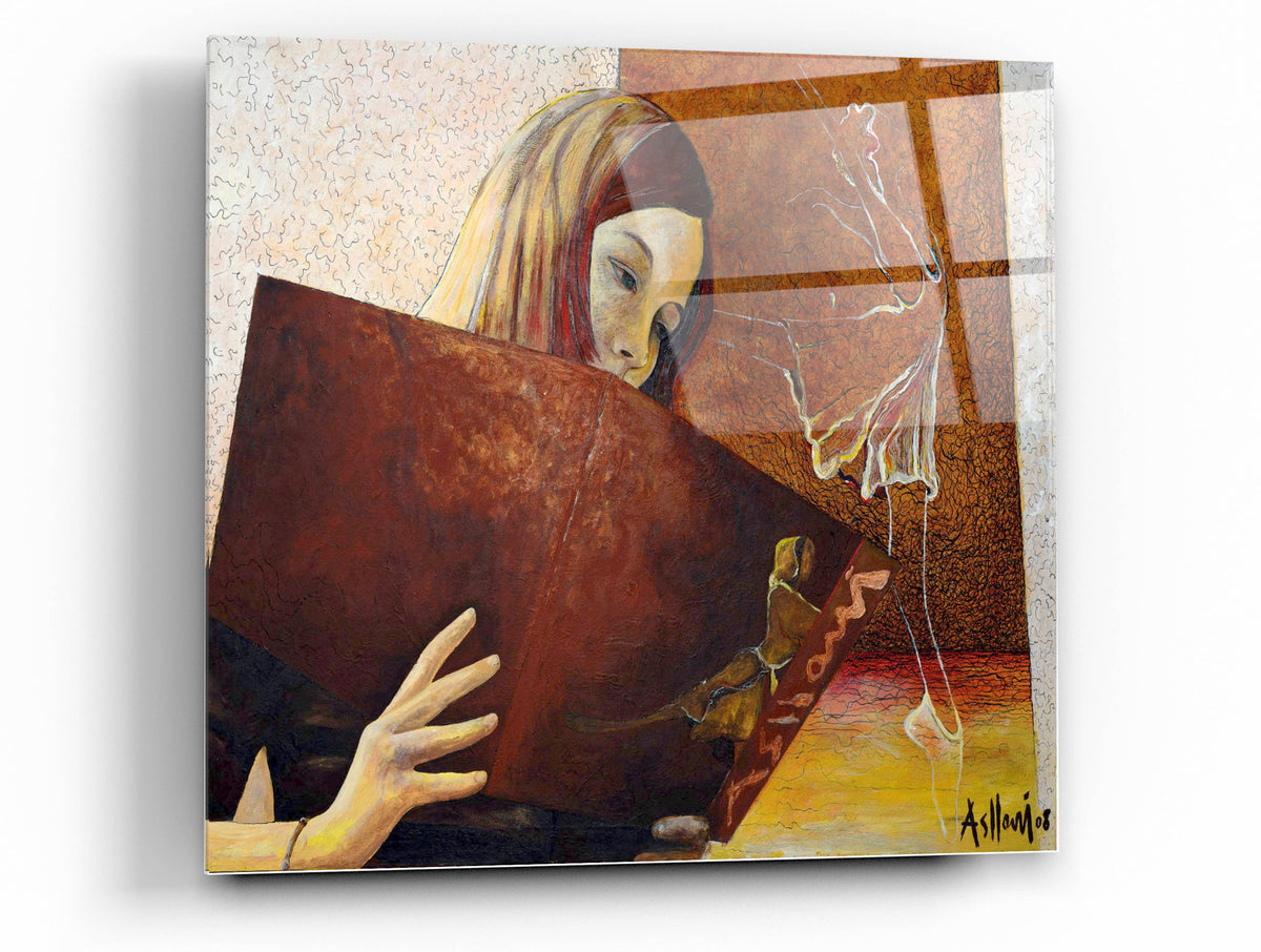Epic Art 'The Viewer' by Samedin Asllani, Acrylic Glass Wall Art