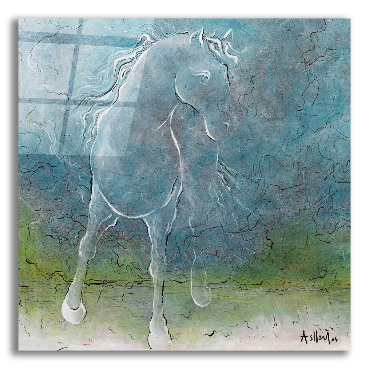 Epic Art 'And You' by Samedin Asllani, Acrylic Glass Wall Art
