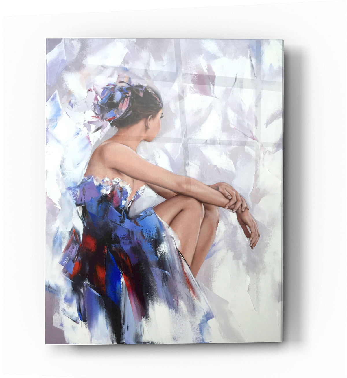 Epic Art 'Behind The Mirror 2' by Alexander Gunin, Acrylic Glass Wall Art
