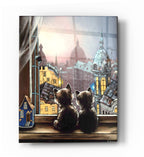 Epic Art 'Romantics' by Alexander Gunin, Acrylic Glass Wall Art