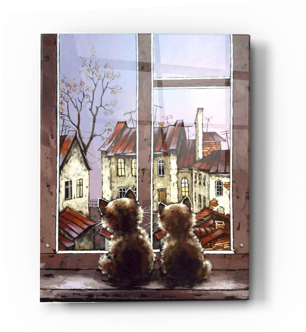 Epic Art 'The Neighborhood' by Alexander Gunin, Acrylic Glass Wall Art