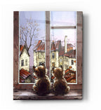 Epic Art 'The Neighborhood' by Alexander Gunin, Acrylic Glass Wall Art
