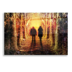Epic Art 'Strangers' by Mario Sanchez Nevado, Acrylic Glass Wall Art