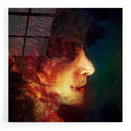 Epic Art 'A Moment of Doubt' by Mario Sanchez Nevado, Acrylic Glass Wall Art