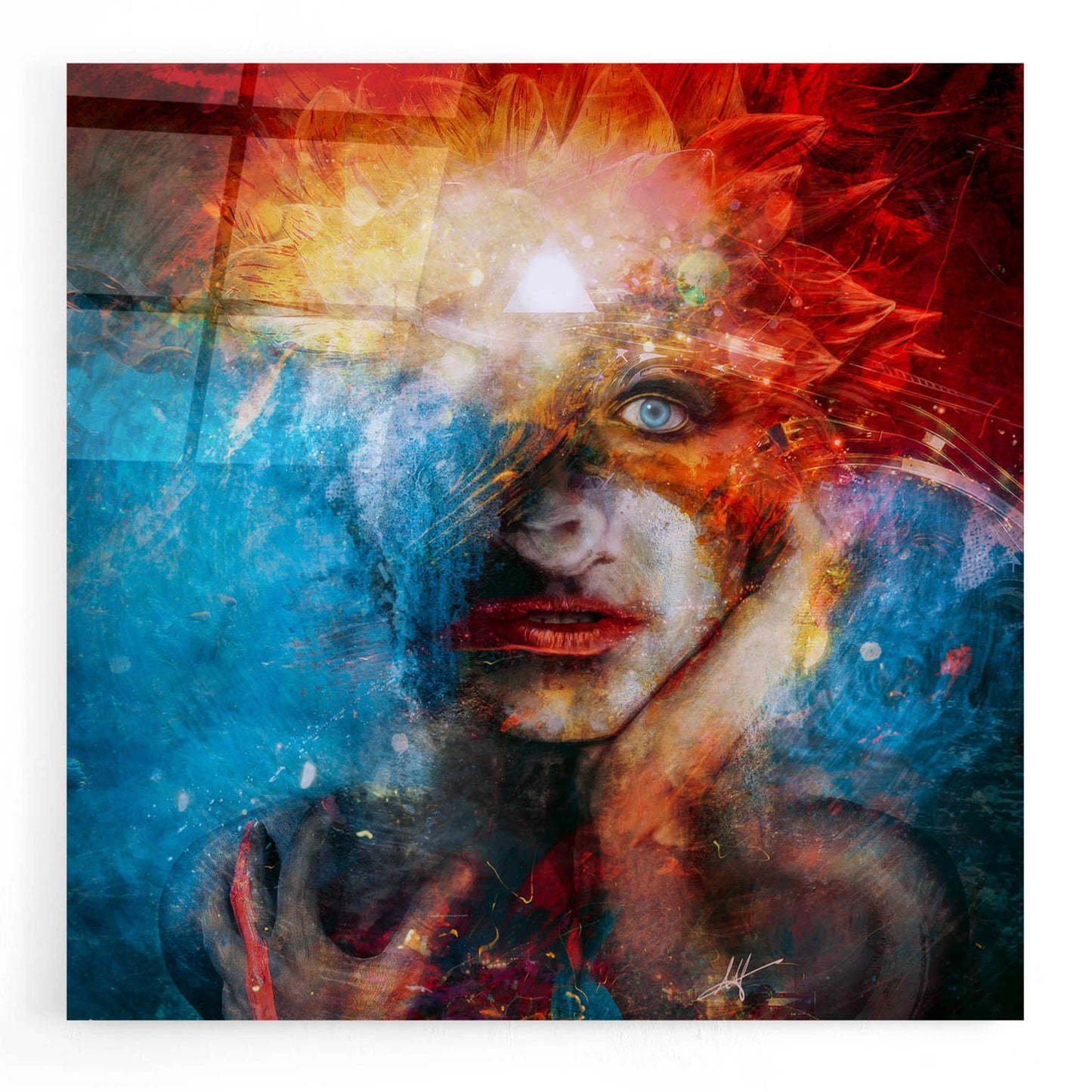 Epic Art 'Dethroned' by Mario Sanchez Nevado, Acrylic Glass Wall Art