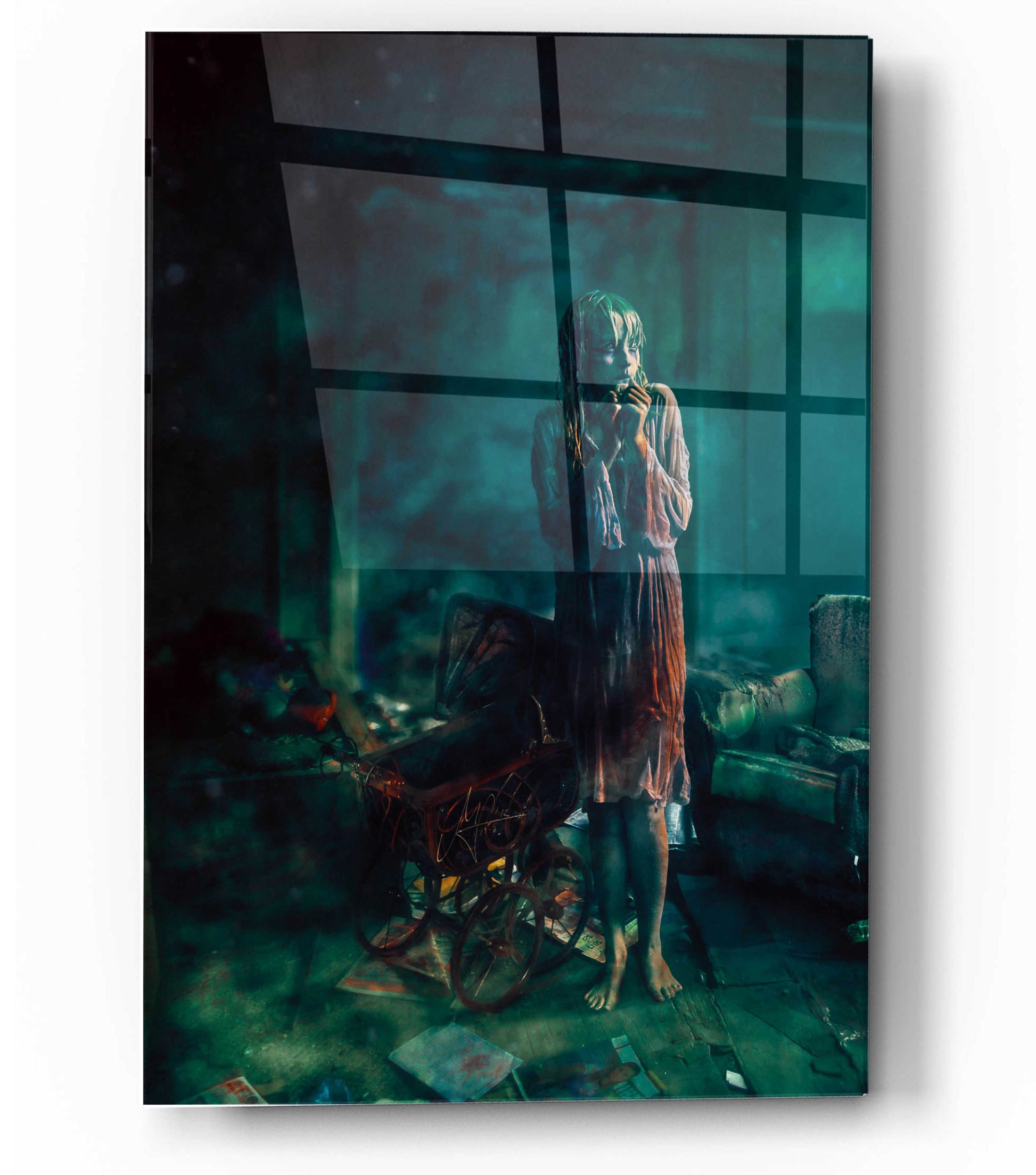 Epic Art 'At Night' by Mario Sanchez Nevado, Acrylic Glass Wall Art