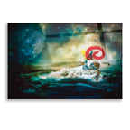 Epic Art 'El Transito De Las Ballenas' by Mario Sanchez Nevado, Acrylic Glass Wall Art