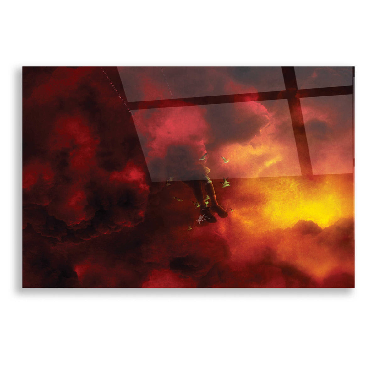 Epic Art 'A Dream of Doubts' by Mario Sanchez Nevado, Acrylic Glass Wall Art
