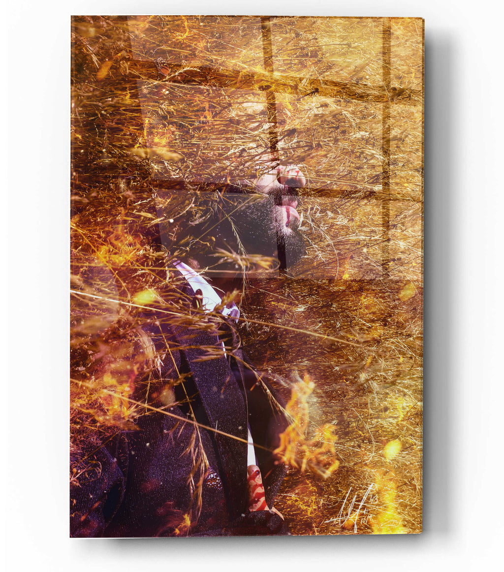 Epic Art 'Phoenix' by Mario Sanchez Nevado, Acrylic Glass Wall Art