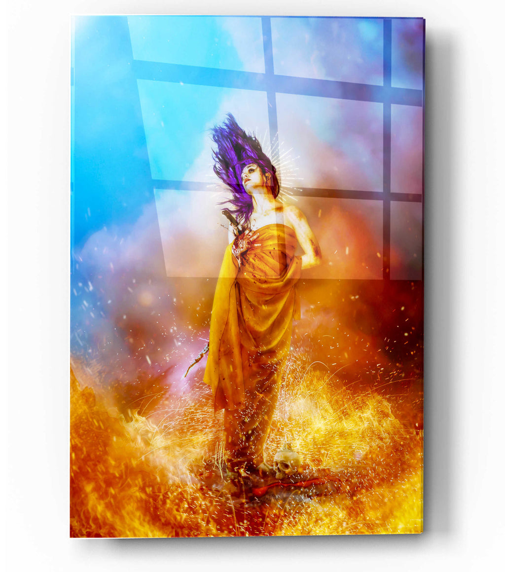 Epic Art 'Plus Ultra' by Mario Sanchez Nevado, Acrylic Glass Wall Art