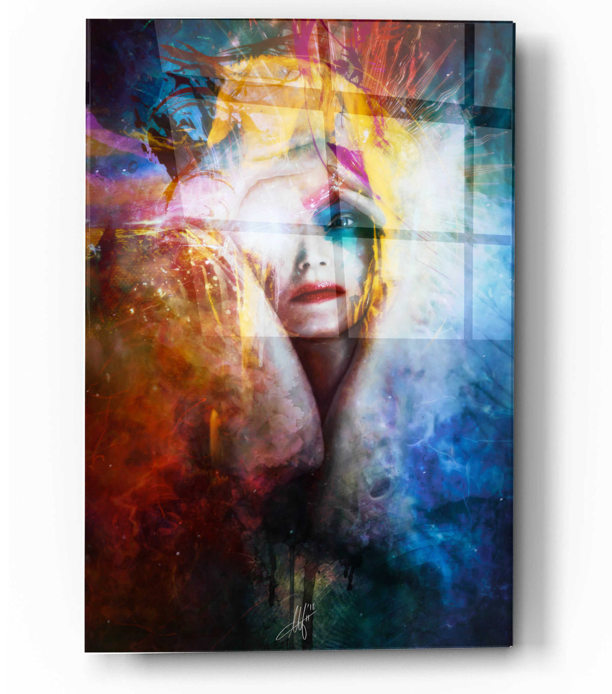 Epic Art 'The Radiant Nimbus of Crestfallen' by Mario Sanchez Nevado, Acrylic Glass Wall Art