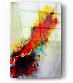 Epic Art 'Violently Happy' by Mario Sanchez Nevado, Acrylic Glass Wall Art