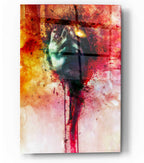 Epic Art 'W.O.U.N.D.S' by Mario Sanchez Nevado, Acrylic Glass Wall Art