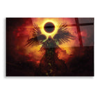 Epic Art 'Wings of Apocalypse' by Mario Sanchez Nevado, Acrylic Glass Wall Art