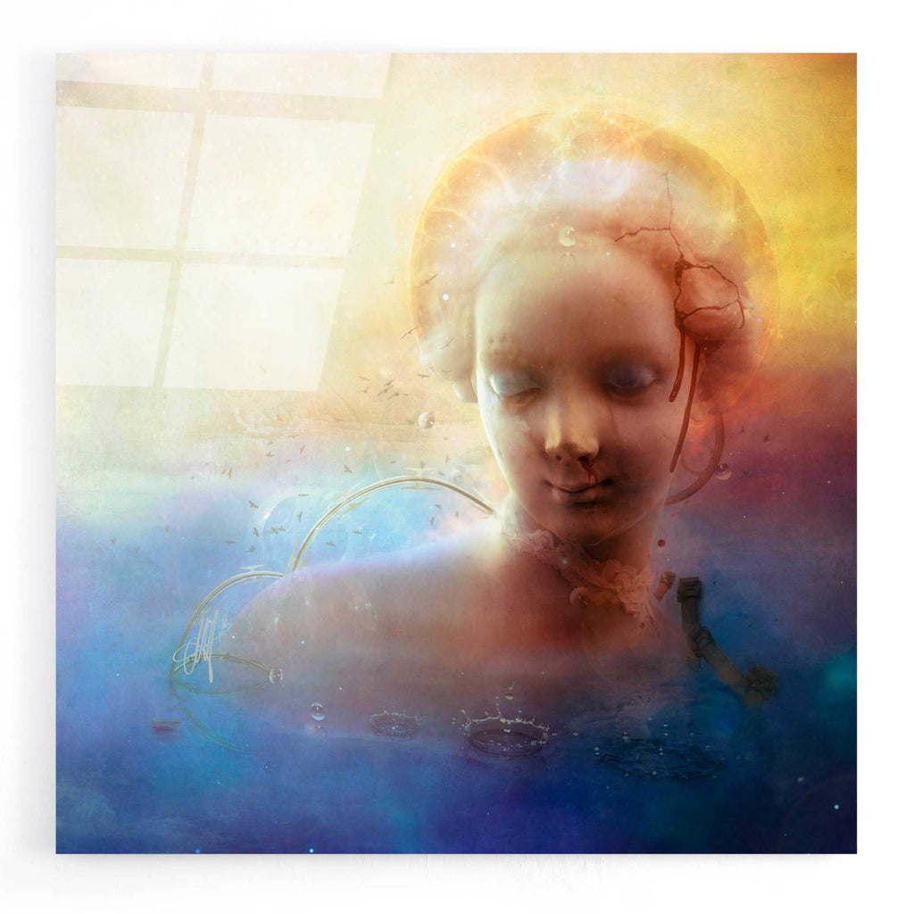 Epic Art 'Anachronic Circles' by Mario Sanchez Nevado, Acrylic Glass Wall Art
