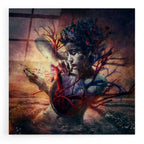 Epic Art 'Blossom' by Mario Sanchez Nevado, Acrylic Glass Wall Art