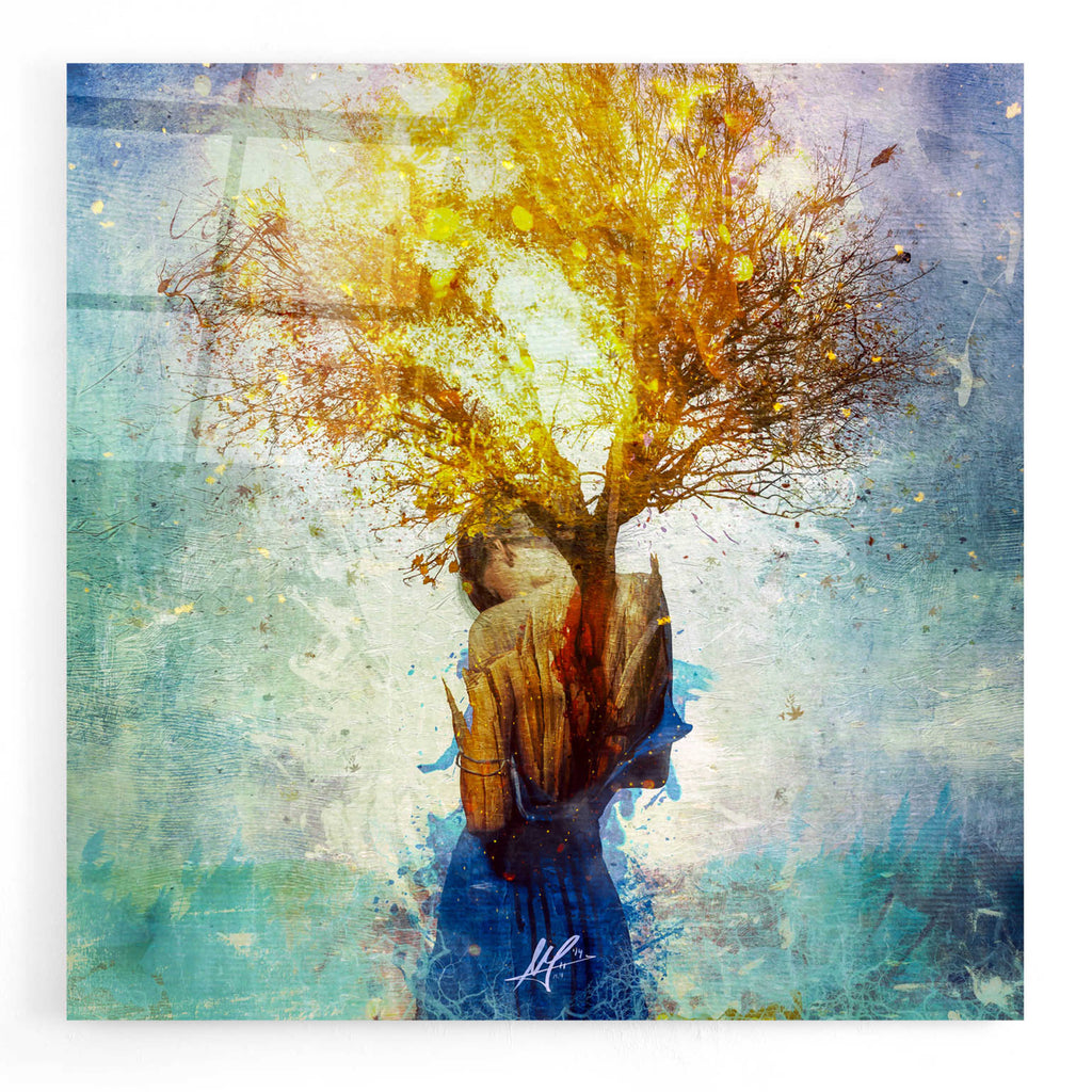 Epic Art 'Forgiveness' by Mario Sanchez Nevado, Acrylic Glass Wall Art