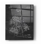 Epic Art 'Jet Pack Blueprint Patent Chalkboard' Acrylic Glass Wall Art