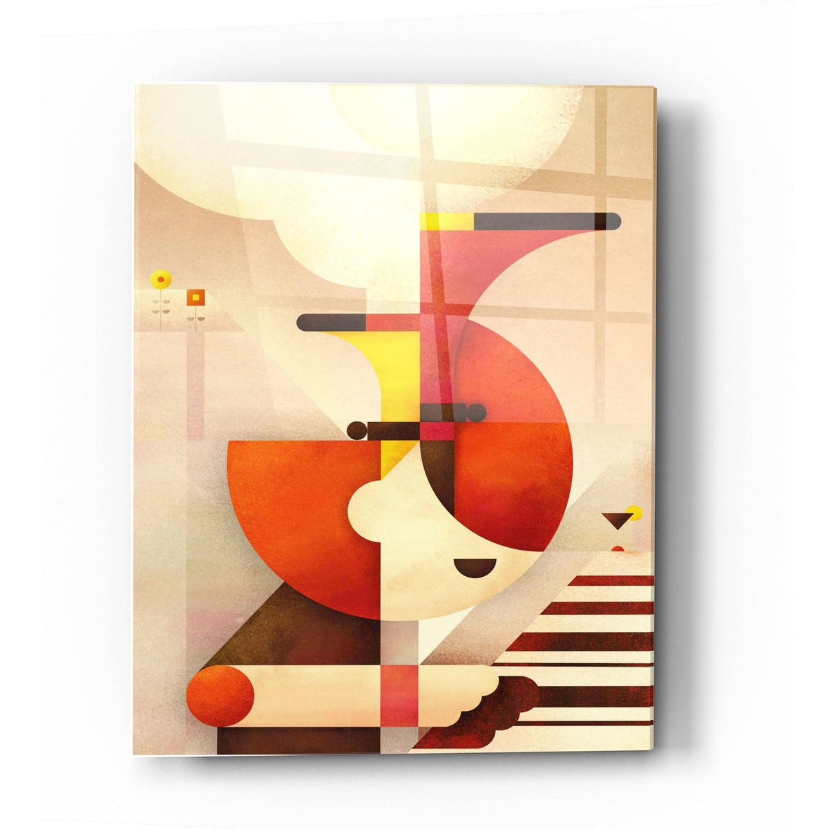 Jazzman by Antony Squizzato acrylic glass wall art