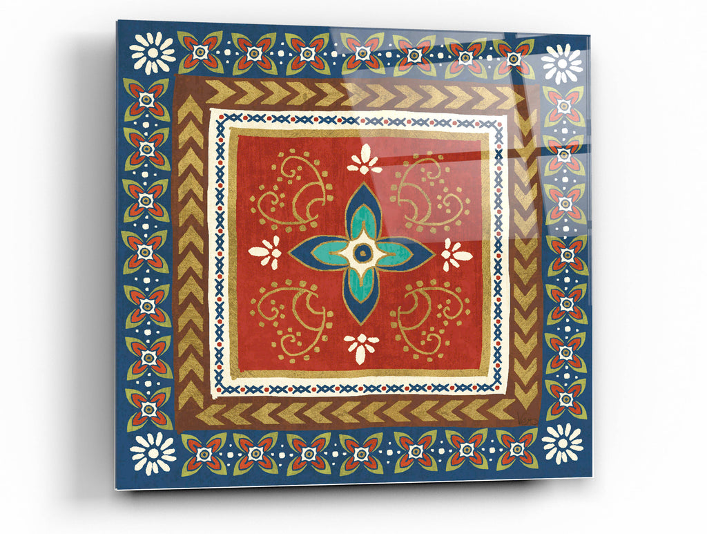 Epic Art 'Mexican Fiesta II' by Veronique Charron, Acrylic Glass Wall Art