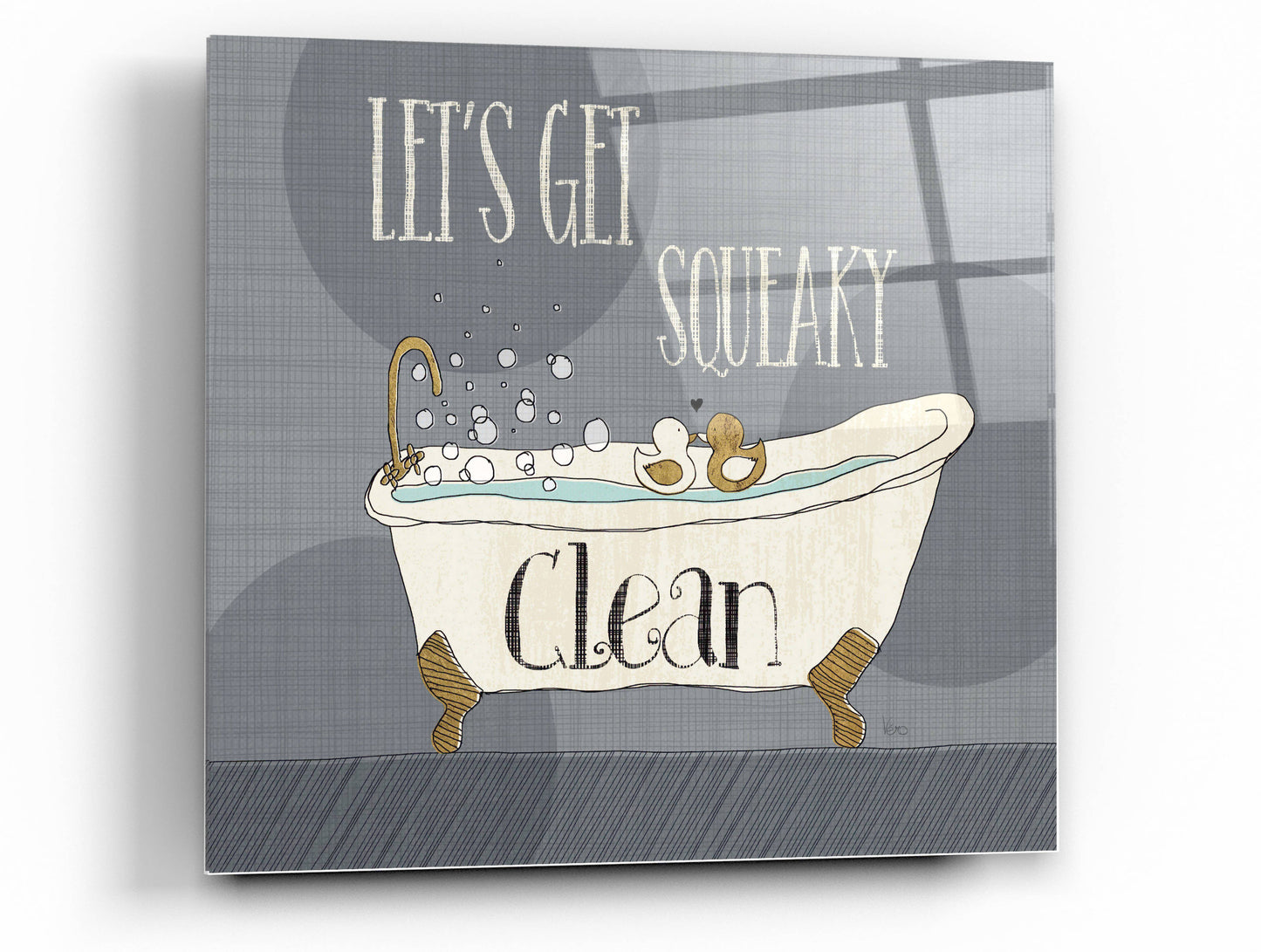 Epic Art 'Squeaky Clean I' by Veronique Charron, Acrylic Glass Wall Art