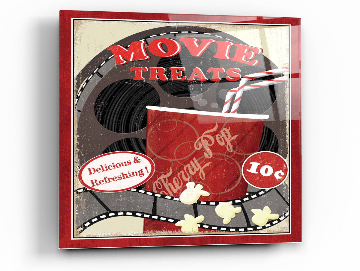 Epic Art 'At the Movies II' by Veronique Charron, Acrylic Glass Wall Art