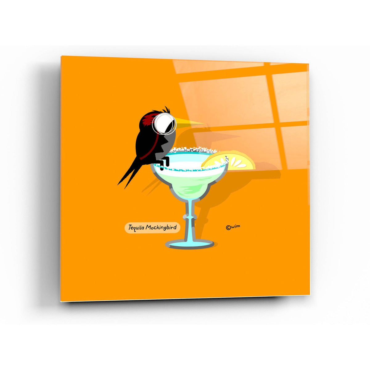 Tequila Mockingbird by Chuck Wimmer acrylic glass wall art