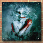 Epic Art '(Blooming) Protection' by Mario Sanchez Nevado, Acrylic Glass Wall Art,36x36