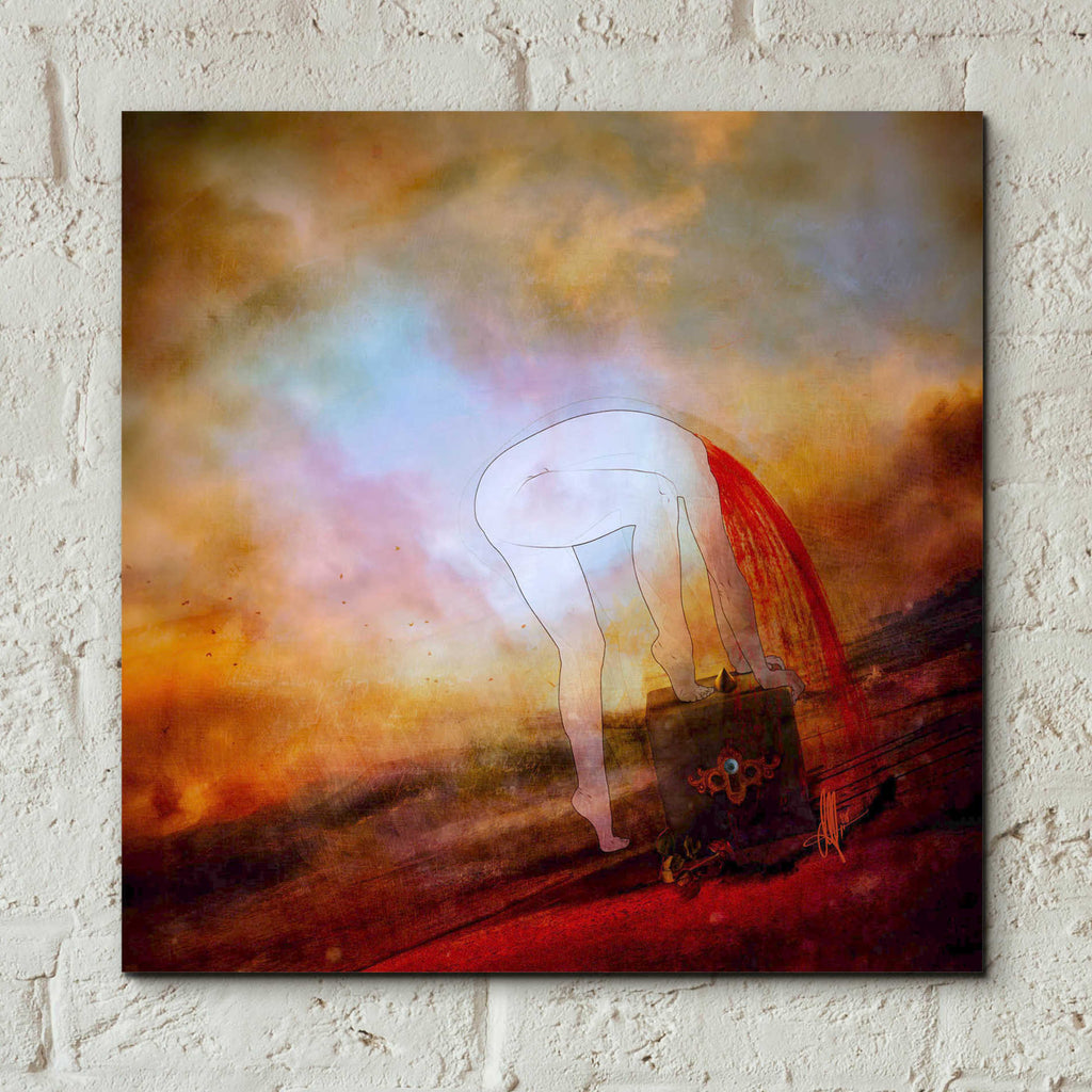 Epic Art 'Caer' by Mario Sanchez Nevado, Acrylic Glass Wall Art,12x12