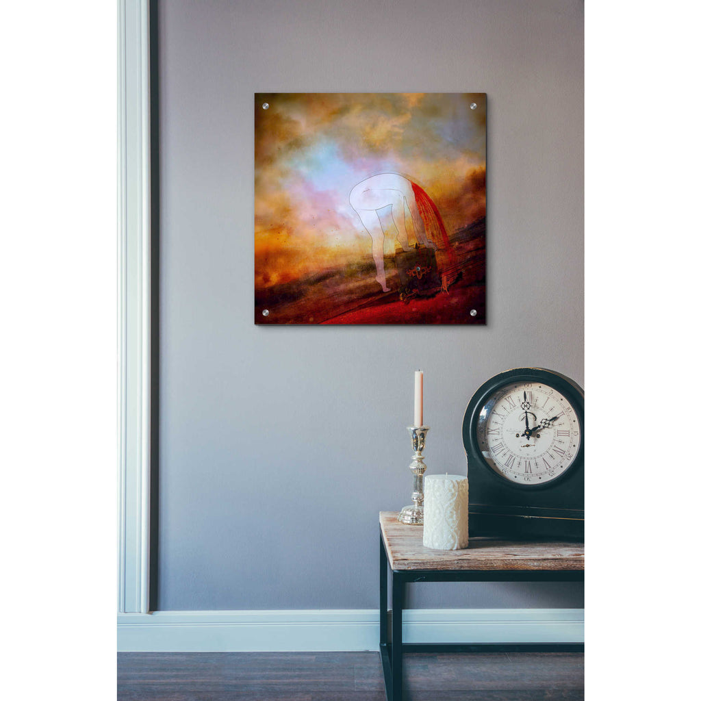 Epic Art 'Caer' by Mario Sanchez Nevado, Acrylic Glass Wall Art,24x24