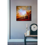 Epic Art 'Caer' by Mario Sanchez Nevado, Acrylic Glass Wall Art,24x24