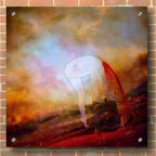 Epic Art 'Caer' by Mario Sanchez Nevado, Acrylic Glass Wall Art,36x36