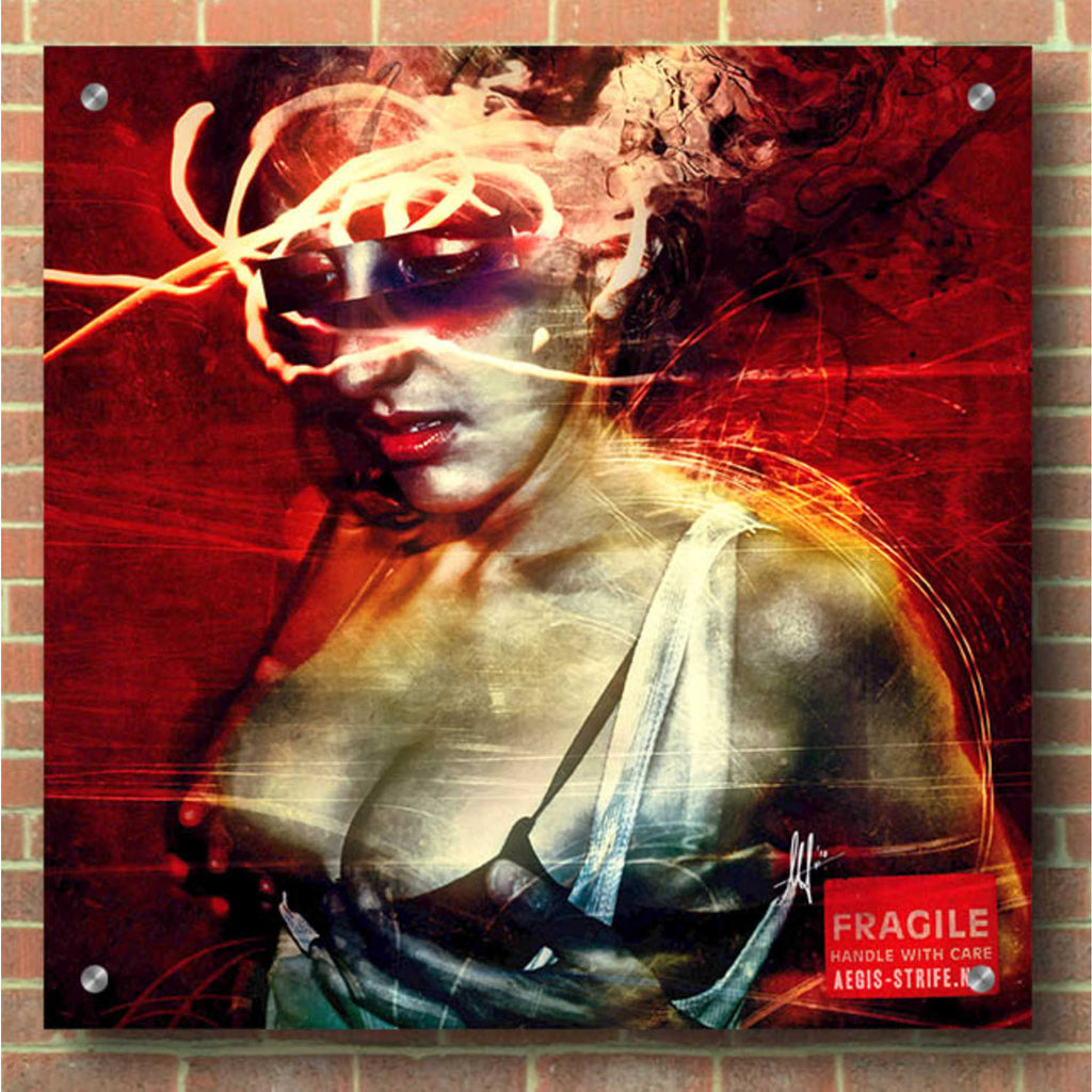 Epic Art 'Dare' by Mario Sanchez Nevado, Acrylic Glass Wall Art,36x36