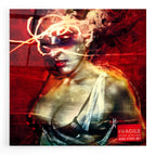 Epic Art 'Dare' by Mario Sanchez Nevado, Acrylic Glass Wall Art