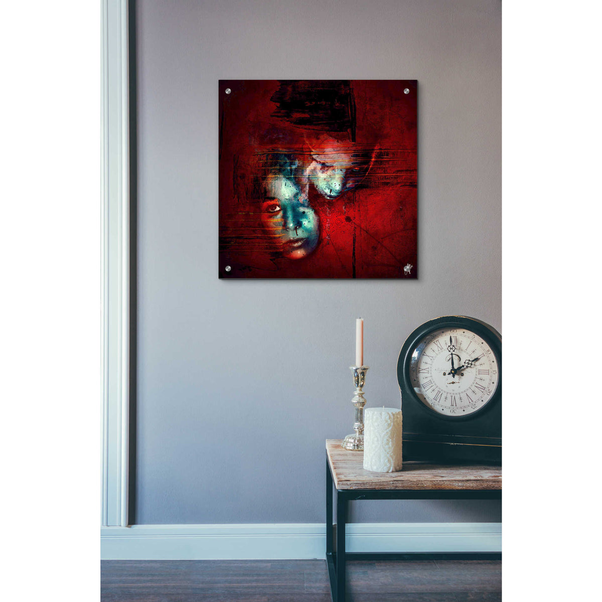 Epic Art 'Ex Empathika' by Mario Sanchez Nevado, Acrylic Glass Wall Art,24x24