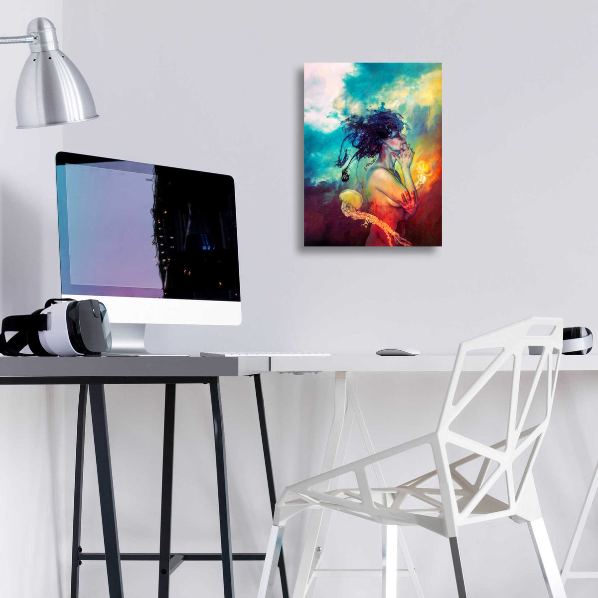 Epic Art 'Medea' by Mario Sanchez Nevado, Acrylic Glass Wall Art,12x16