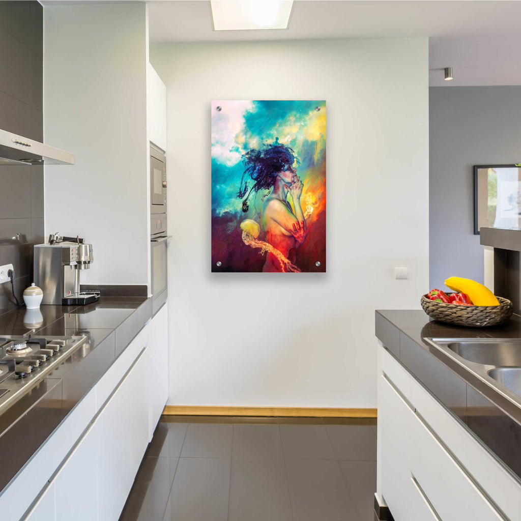 Epic Art 'Medea' by Mario Sanchez Nevado, Acrylic Glass Wall Art,24x36