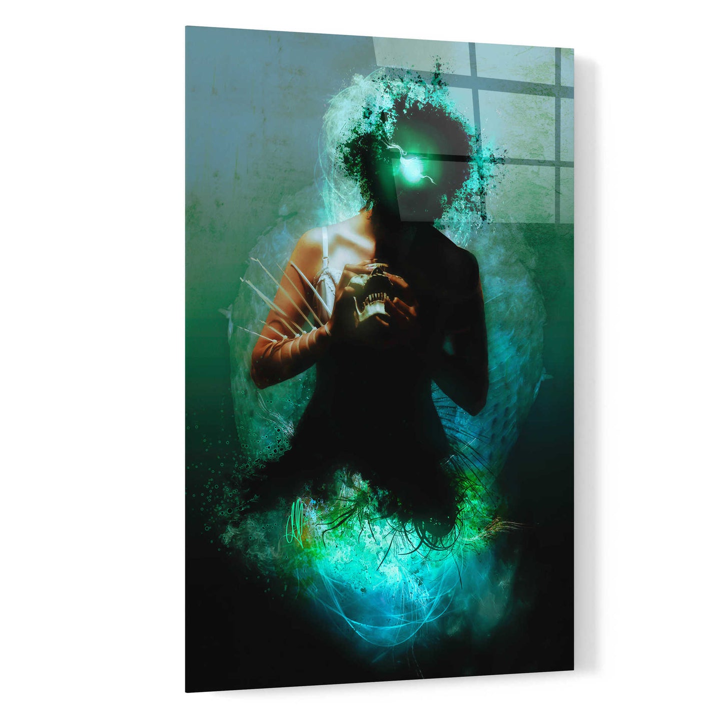 Epic Art 'Memento Mori' by Mario Sanchez Nevado, Acrylic Glass Wall Art,16x24