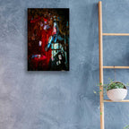 Epic Art 'Player' by Mario Sanchez Nevado, Acrylic Glass Wall Art,16x24
