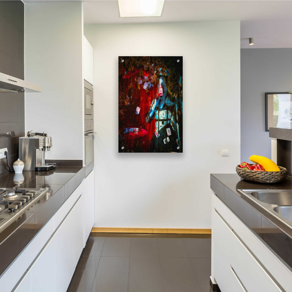 Epic Art 'Player' by Mario Sanchez Nevado, Acrylic Glass Wall Art,24x36