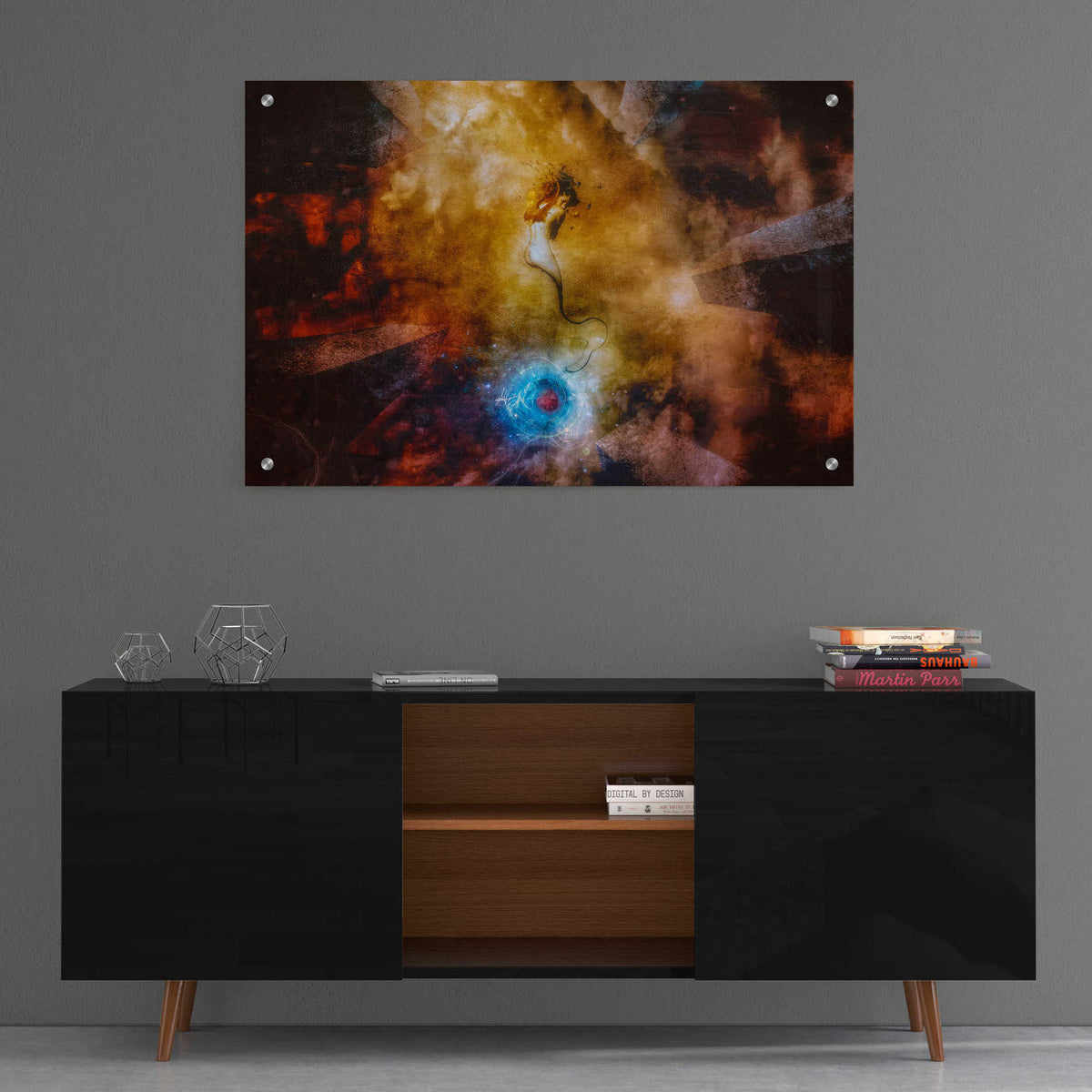 Epic Art 'The Sufferer' by Mario Sanchez Nevado, Acrylic Glass Wall Art,36x24
