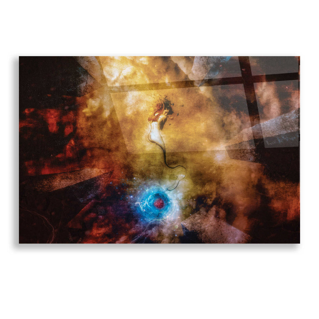 Epic Art 'The Sufferer' by Mario Sanchez Nevado, Acrylic Glass Wall Art