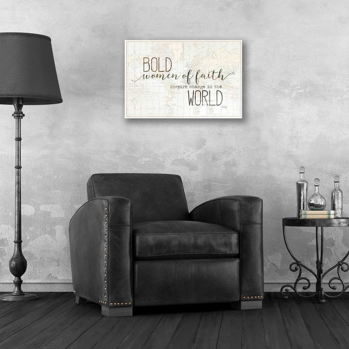 Epic Art 'Bold Women of Faith' by Marla Rae, Acrylic Glass Wall Art,24x16